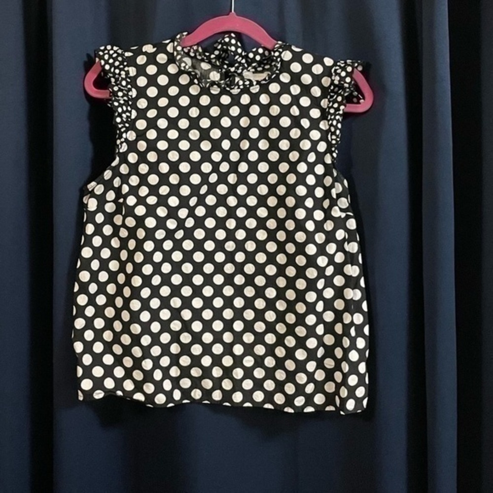 14th & Union Polka Dot Blouse